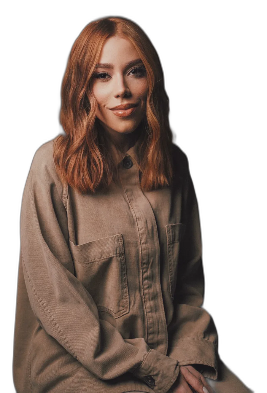 Julliany Souza, cantora, em retrato oficial